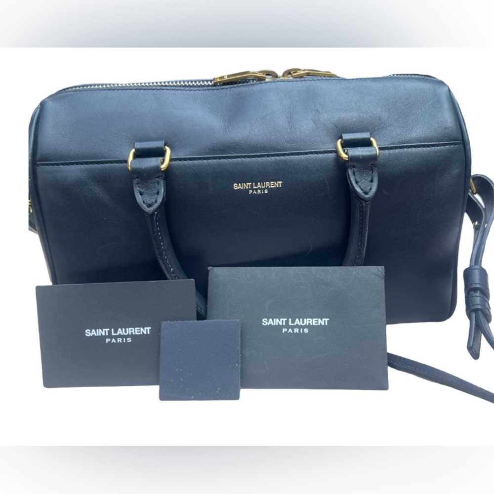 Saint Laurent Black Leather Women's Bag
